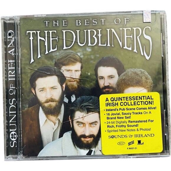 Best of the Dubliners Sounds of Ireland CD 2002 Epic/Legacy MINT Hype Sticker - Picture 1 of 3